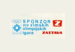 Zastava - 1984 Winter Olympics sponsor