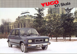 Zastava Yugo 101 Skala