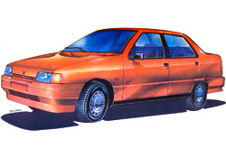 1990 Yugo Florida sedan concept - Project 104