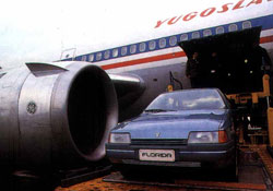Yugo Florida with JAT (Yugoslav Airlines)