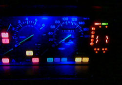 Yugo Florida instrument cluster