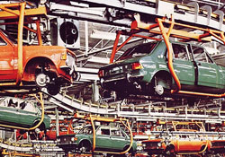 Zastava 101 production line