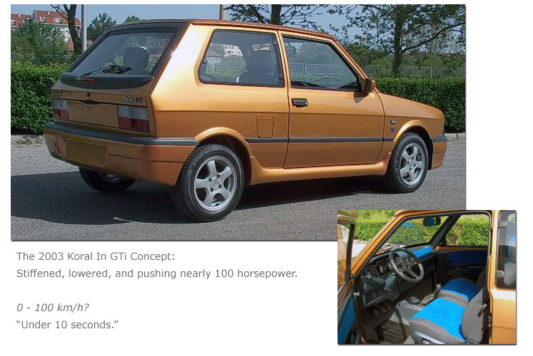 2003 Zastava Koral In GTi Concept